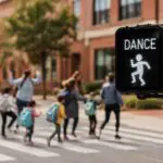 Dancing in the Crosswalk