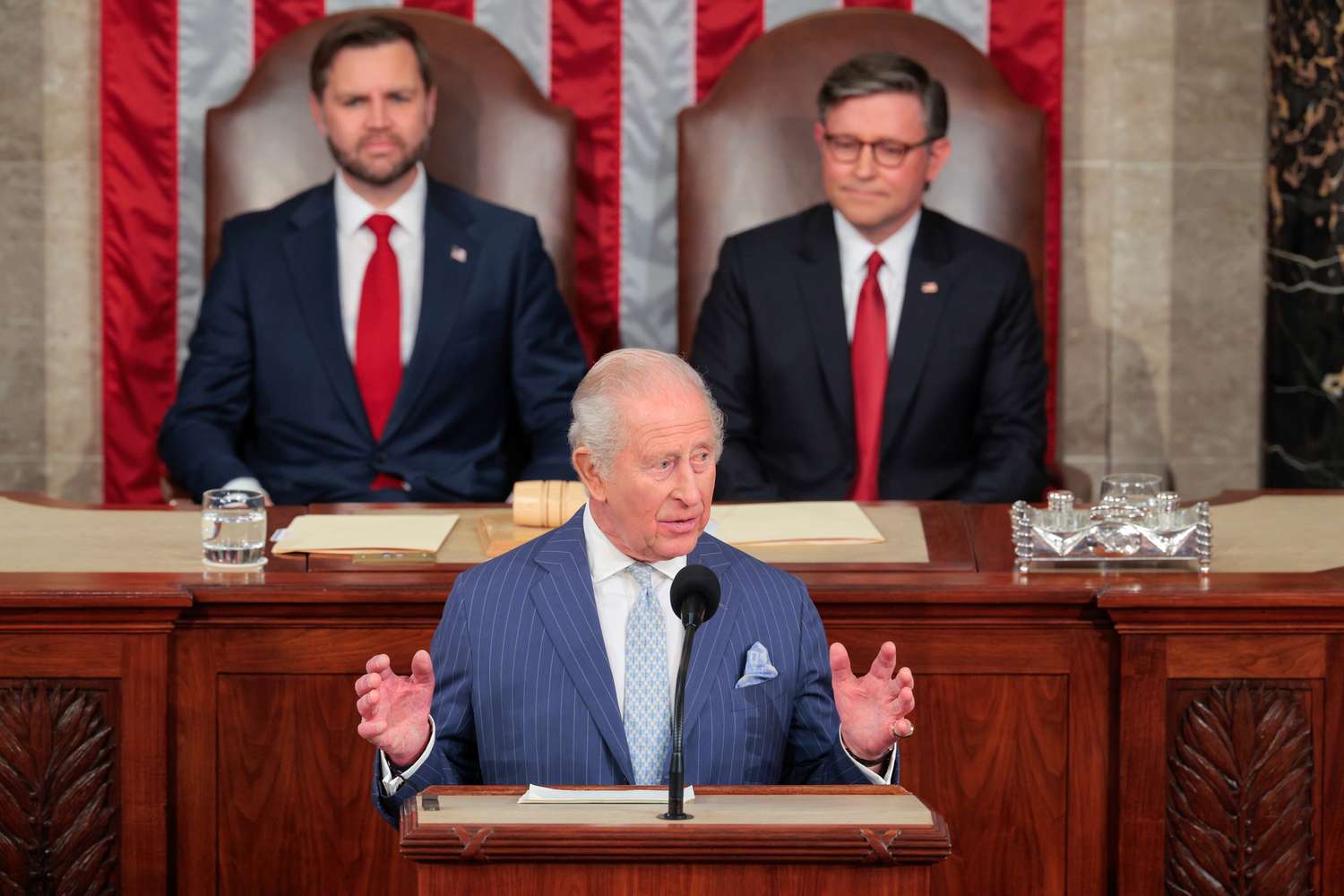 king charles III address to congress