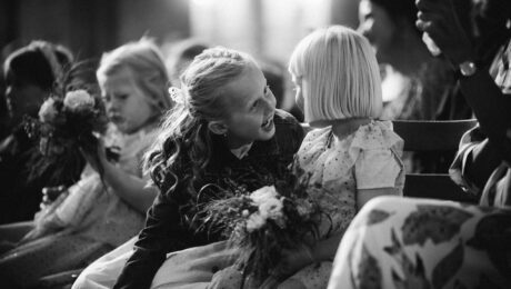 children in church