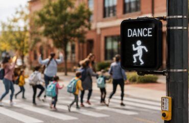 Dancing in the Crosswalk Dancing in the Crosswalk